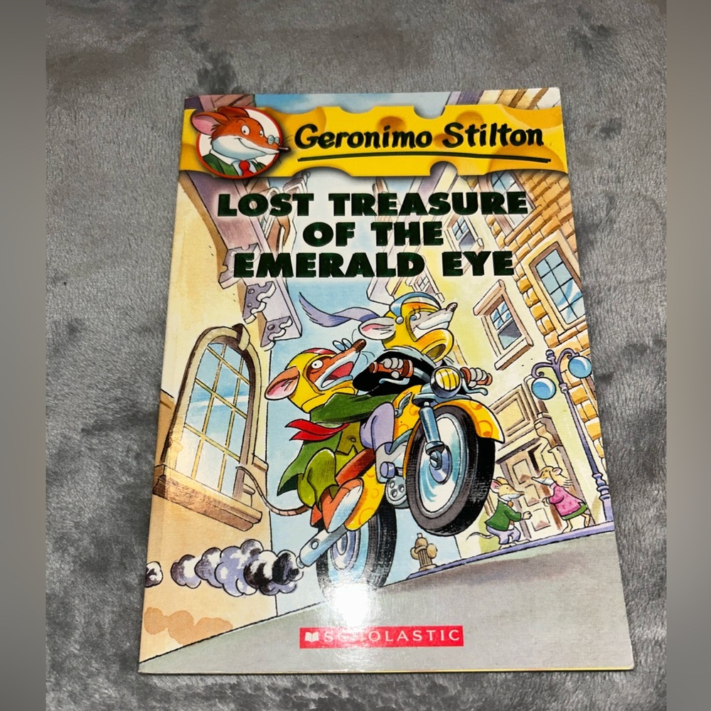 !*KIDS BOOKS 4/$10*! Lost Treasure of the Emerald Eye by Geronimo Stilton, 2004